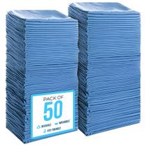 Toalhas de loja Simpli-Magic Premium 35x30cm, azul comercial, pacote com 50