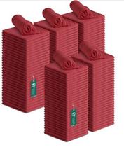 Toalhas de loja TOALLA Cotton Red, pacote de 150 x 35cm para limpeza