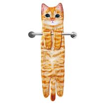 Toalhas de mão DaisyJoy Cat Funny Decorative para banheiro Toalhas de mão DaisyJoy Cat Funny Decorative para banheiro