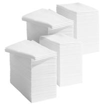 Toalhas de mão de papel descartáveis Prestee 400 Linen Feel White Toalhas de mão de papel descartáveis Prestee 400 Linen Feel White