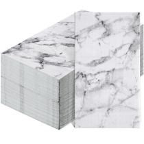 Toalhas de mão de papel descartáveis Zonon 100 unidades Marble Design Toalhas de mão de papel descartáveis Zonon 100 unidades Marble Design