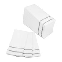 Toalhas de mão descartáveis Fete Silver 100 Linen-Feel 21x10cm Toalhas de mão descartáveis Fete Silver 100 Linen-Feel 21x10cm