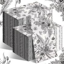 Toalhas de mão descartáveis Fuutreo Vintage Floral 200 peças