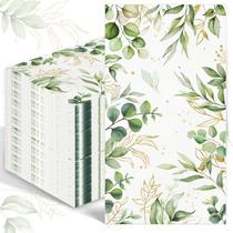 Toalhas de mão descartáveis IANFEPH Greenery Eucalyptus Leaf 3 Ply