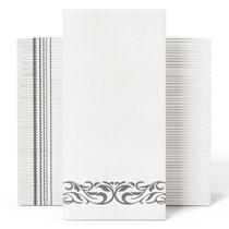 Toalhas de mão descartáveis JOLLY CHEF 100 Silver and White