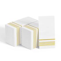 Toalhas de mão descartáveis JOLLY CHEF, guardanapos de papel de 3 camadas, pacote com 400