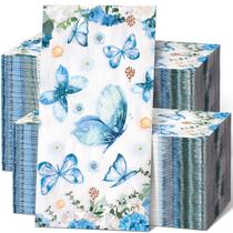 Toalhas de mão descartáveis Spiareal 200 pacotes Butterfly Floral Toalhas de mão descartáveis Spiareal 200 pacotes Butterfly Floral