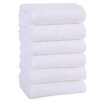 Toalhas de mão MOONQUEEN Premium Microfiber Coral Velvet x6 White
