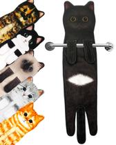 Toalhas de mão PAT JUUMG Cat Funny para banheiro e cozinha Toalhas de mão PAT JUUMG Cat Funny para banheiro e cozinha