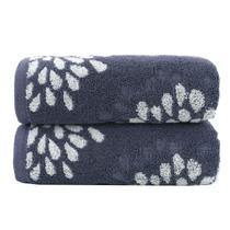 Toalhas de mão Pidada Hydrangea Floral 100% algodão, conjunto de 2