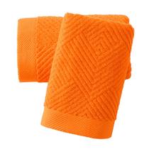 Toalhas de mão sense gnosis Super Soft Orange 100% algodão x2