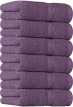 Toalhas de mão Utopia Towels Premium 100% algodão 16x28cm Plum 6P