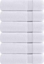 Toalhas de mão Utopia Towels Premium 100% algodão, pacote com 72 unidades, brancas