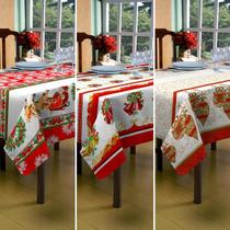 Toalhas De Mesa 6 Lugares Natalinas Sortido - Panosul