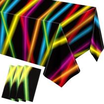 Toalhas de mesa Irenare Neon Glow in The Dark 137x274cm 3 unidades Toalhas de mesa Irenare Neon Glow in The Dark 137x274cm 3 unidades
