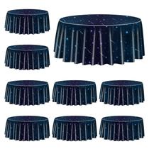 Toalhas de mesa, pacote com 9 unidades, Space Explore Theme, 210 x 210 cm, plástico Toalhas de mesa, pacote com 9 unidades, Space Explore Theme, 210 x 210 cm, plástico