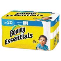 Toalhas de Papel Bounty Essentials Select-A-Size 12 Rolos Mega