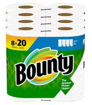 Toalhas de Papel Bounty Select-A-Size 8 Rolos Double Plus