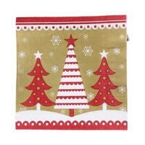 Toalhas De Papel Com Estampa De Árvore De Natal 20pcs Guardanapos Decorativos Para Atmosfera De