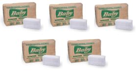 Toalhas De Papel Interfolhas 3 Dobras Fardo Com 5 Pacotes