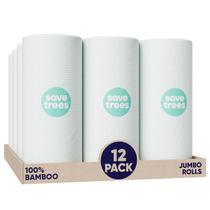 Toalhas de papel SAVE TREES Bamboo 12 rolos 1800 folhas