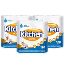 Toalhas De Papel Ultra C/120 Folhas 6Un Limpeza Barato