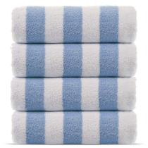 Toalhas de piscina e praia, cadeira, roupa de cama turca, 100% algodão, pacote com 4 Toalhas de piscina e praia, cadeira, roupa de cama turca, 100% algodão, pacote com 4
