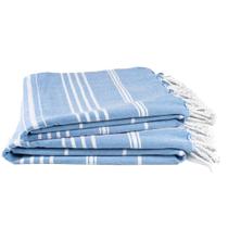 Toalhas de praia de algodão turco de 9 fios, 91 x 183 cm, pacote com 2 unidades