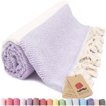 Toalhas de praia turcas Bazaar Anatolia Lavanda 100% algodão Toalhas de praia turcas Bazaar Anatolia Lavanda 100% algodão