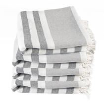 Toalhas de praia turcas de algodão de 9 fios, 91 x 183 cm, tamanho grande, pacote com 4 Toalhas de praia turcas de algodão de 9 fios, 91 x 183 cm, tamanho grande, pacote com 4