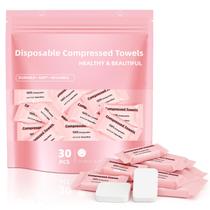 Toalhas de rosto comprimidas descartáveis BFHKXW Ultra Soft (30 unidades) Toalhas de rosto comprimidas descartáveis BFHKXW Ultra Soft (30 unidades)