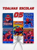 Toalhas de Rosto e Mão Homem-Aranha Spider-Man 5 Unidades Surtidas Infantil Toalhas de Rosto e Mão Homem-Aranha Spider-Man 5 Unidades Surtidas Infantil