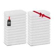 Toalhas de salão ARC HOME, algodão branco, pacote com 24, 40x65cm