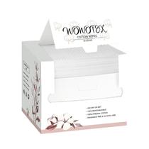 Toalhas Faciais Descartáveis Biodegradáveis 100% Algodão 50 Contagem Lenços Grossos Para Pele