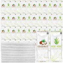 Toalhas faciais descartáveis Moist Towelettes Tingle Perfumadas 50 unidades