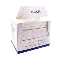Toalhas Faciais Descartáveis XL 10x12 Removedor De Maquiagem Lenços Secos Macios E Grossos 50