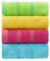 Toalhas Fingertip MEMRUI Multicolor para banheiro infantil 25x48cm