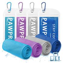 Toalhas Geladas PAWPRO Kit com 4 Unidades 102 x 30 cm em Microfibra Toalhas Geladas PAWPRO Kit com 4 Unidades 102 x 30 cm em Microfibra