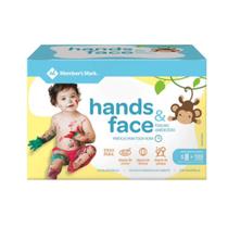 Toalhas Lenços Umedecidas Hands & Face Member's Pack C/ 100