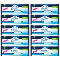 toalhas lenços umedecidos geriátrico biofral confort adulto para higiene do corpo Kit 10x 40unid