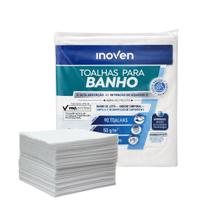 Toalhas Para Banho De Leito Higiene Corporal 30x35 90 Unid Inoven