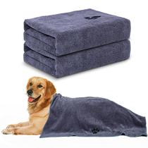 Toalhas para cães WOUSEDO de microfibra 102 x 60 cm, superabsorventes Toalhas para cães WOUSEDO de microfibra 102 x 60 cm, superabsorventes