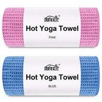 Toalhas para Tapete de Yoga HOMEXCEL 2 Peças 67 x 183 cm Antiderrapantes