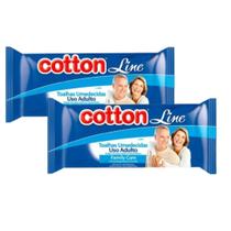 Toalhas Umedecidas Adulto Family Care Maciez e Frescor Cotton Line Kit C/12 Pacotes Toalhas Umedecidas Adulto Family Care Maciez e Frescor Cotton Line Kit C/12 Pacotes
