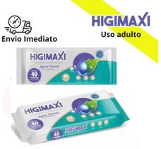 Toalhas Umedecidas Adulto Higiene Corporal Higimaxi Toalhas Umedecidas Adulto Higiene Corporal Higimaxi