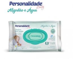 Toalhas Umedecidas Algodão e Água 50und - Personalidade Baby