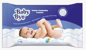 Toalhas Umedecidas Baby Byn-100 Unidades