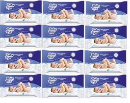 Toalhas Umedecidas Baby Byn-Caixa C/12 pacotes Toalhas Umedecidas Baby Byn-Caixa C/12 pacotes