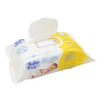 Toalhas Umedecidas Baby Byn sem Perfume Recém-Nascidos - 100 unidades Toalhas Umedecidas Baby Byn sem Perfume Recém-Nascidos - 100 unidades