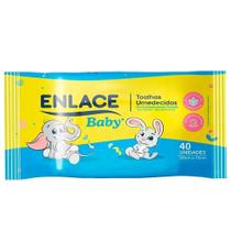 Toalhas Umedecidas Baby com 40 Unidades Enlace Toalhas Umedecidas Baby com 40 Unidades Enlace